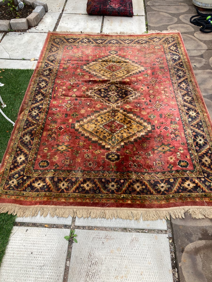 Hand made oriental rug 