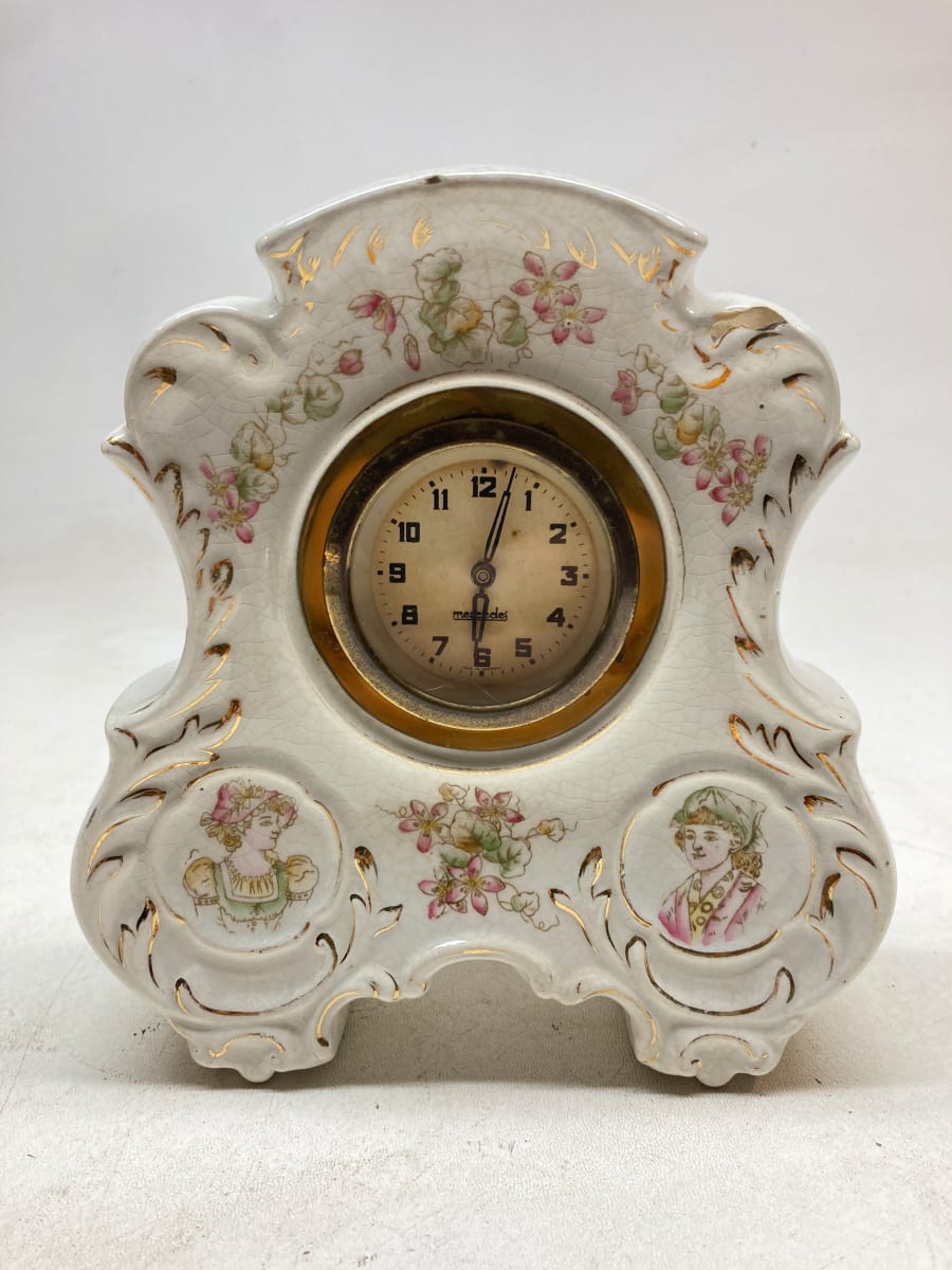 Porcelain French style clock 