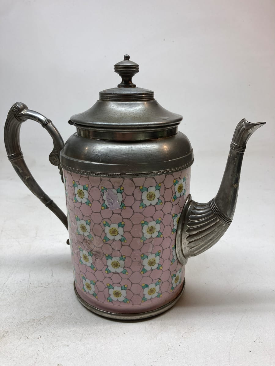 Victorian porcelain coffee pot 