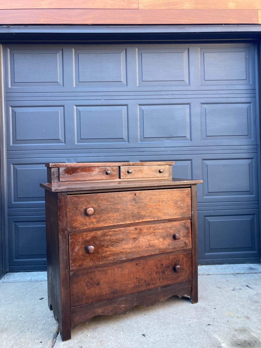Early 19th century step chest 