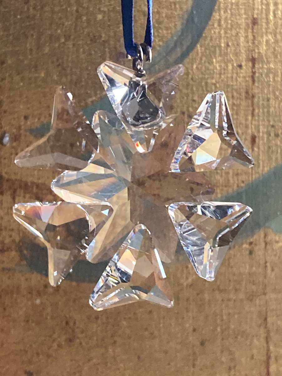 Swarovski prism ornament 