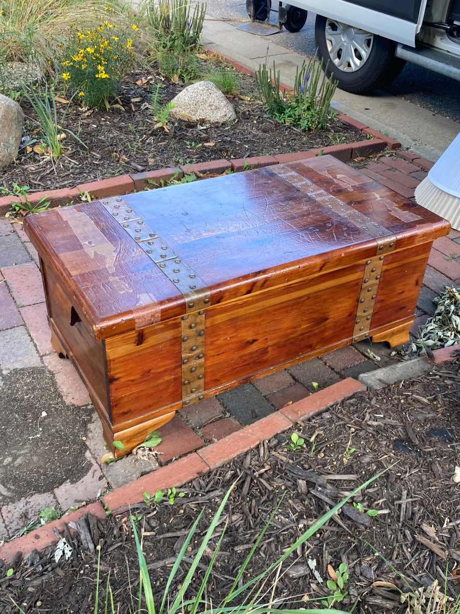 small sized cedar chest 