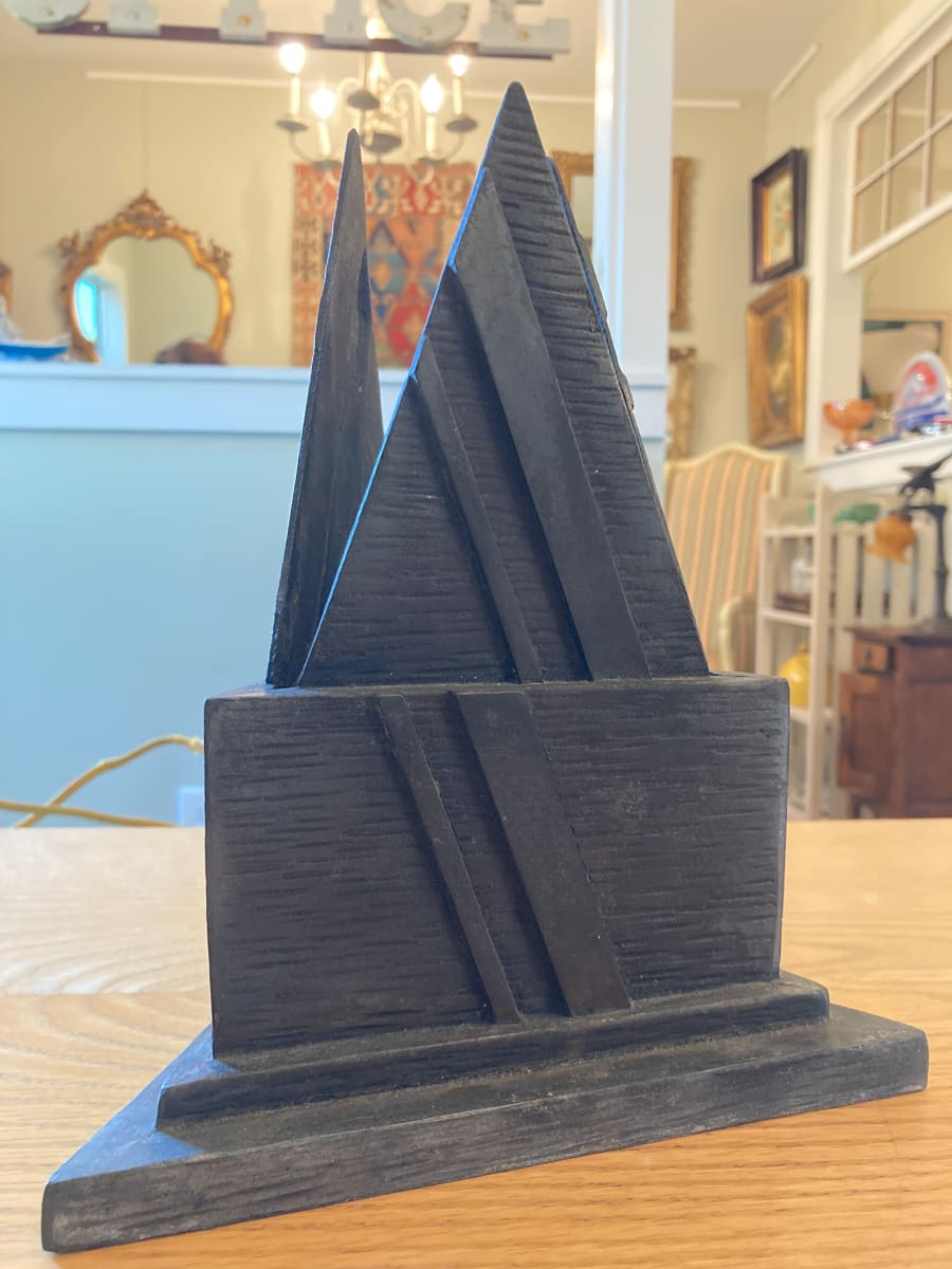 Brutalist table top novelty lamp, Image 1.
