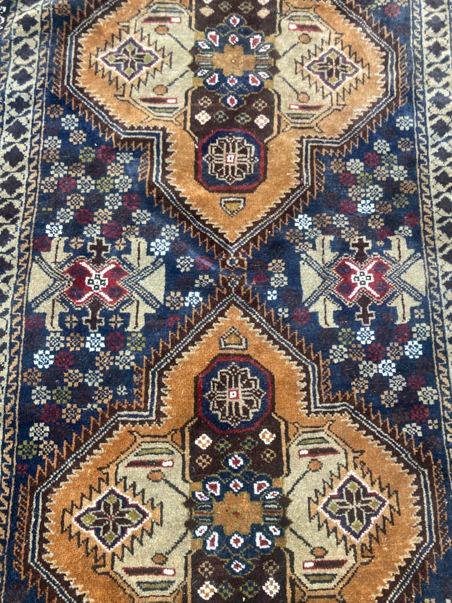 hand made wool rug 