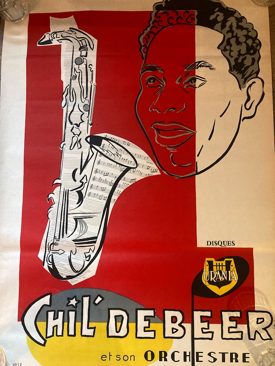 Beautiful vintage Jazz poster 