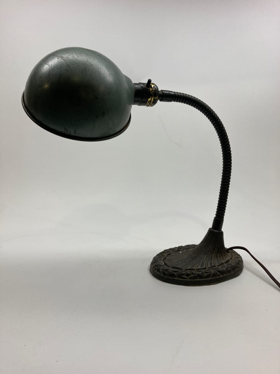 industrial gooseneck desk lamp, Image 1.