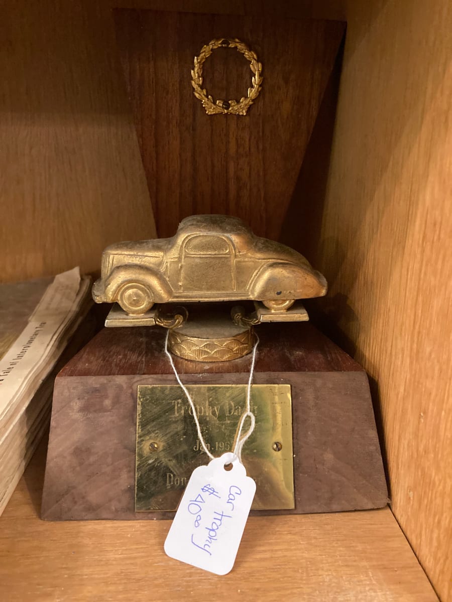 vintage car trophy 