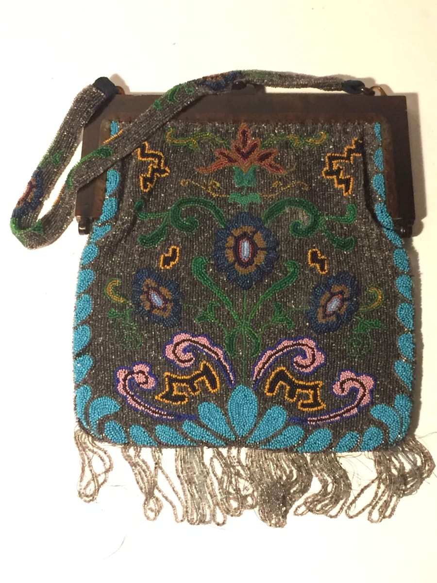 Art Deco beaded purse, Image 5.