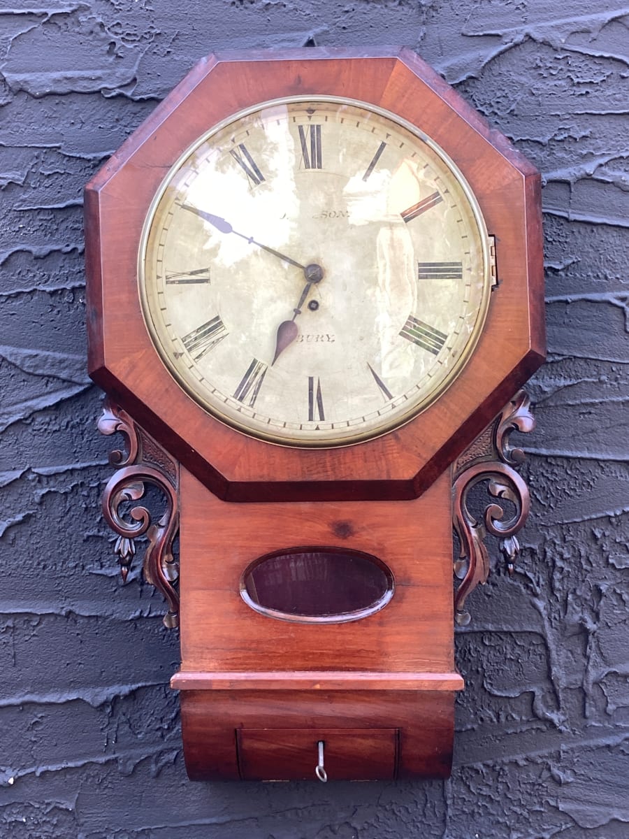 Empire Octagonal wall clock 