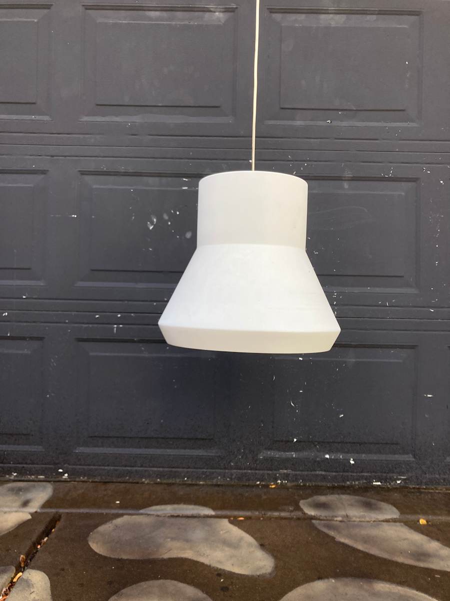 Modern hanging light fixture, Image 1.