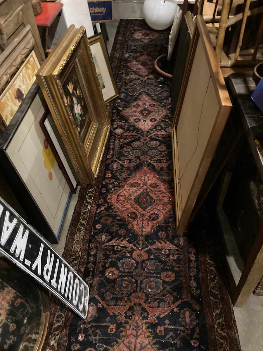 hand made wool runner 