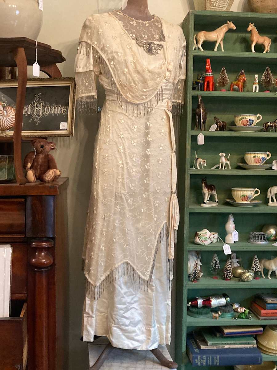 Art Deco flapper dress 