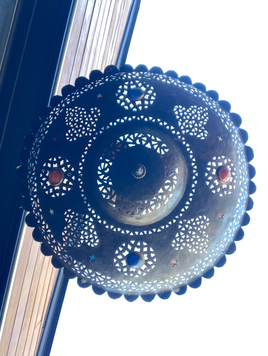 Moorish chandelier 