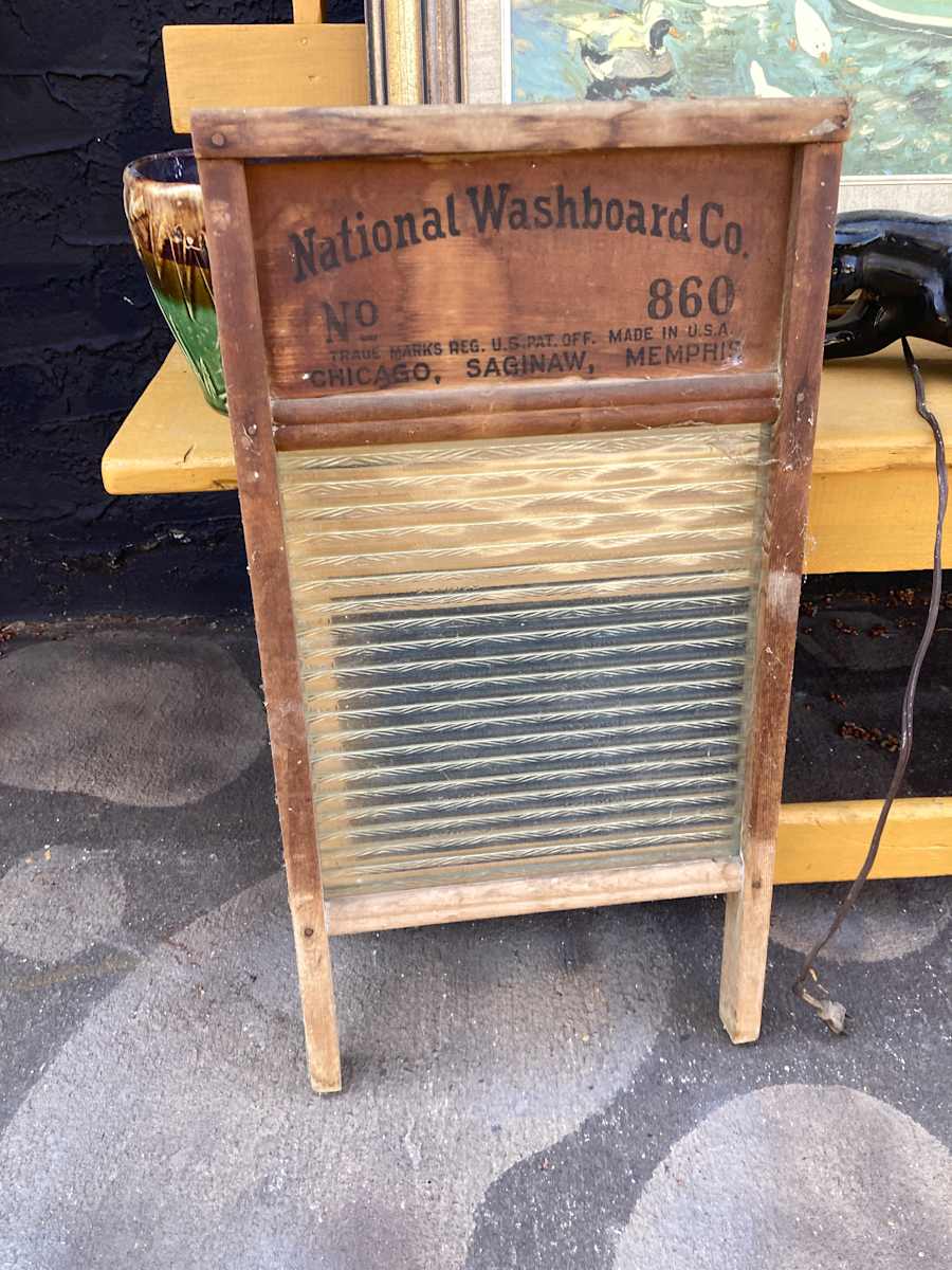 primitive washboard 