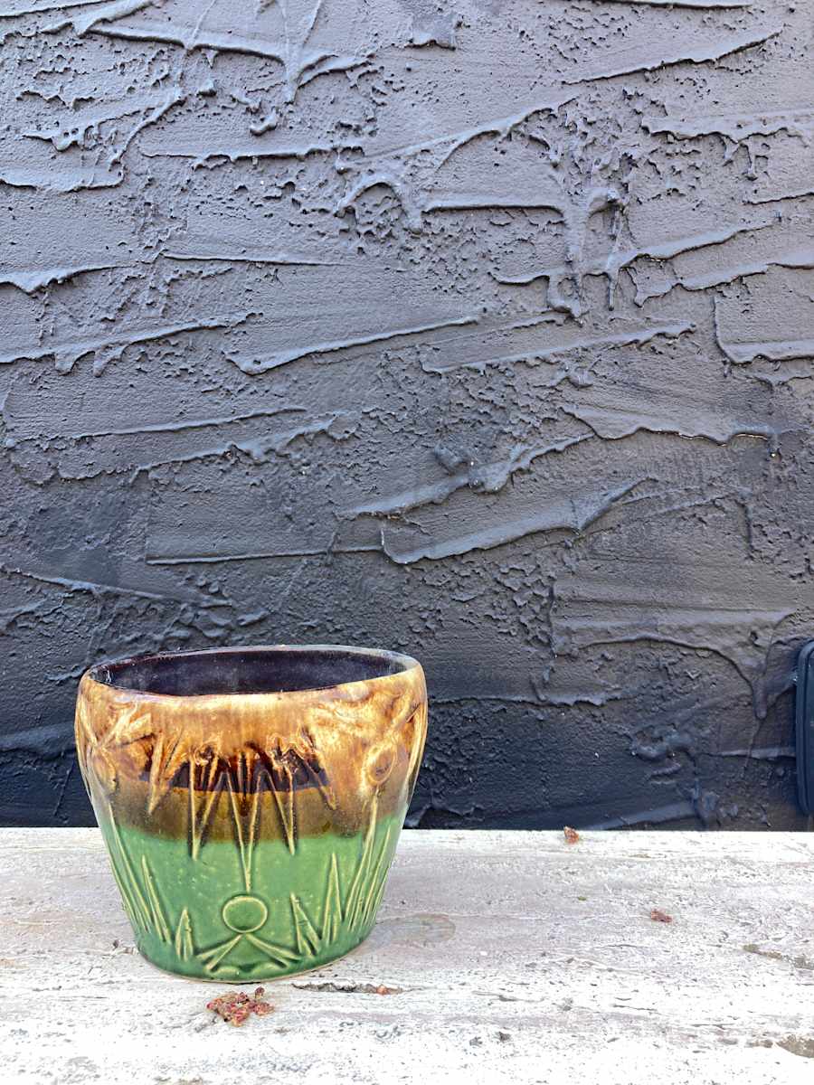 McCoy pottery vase 