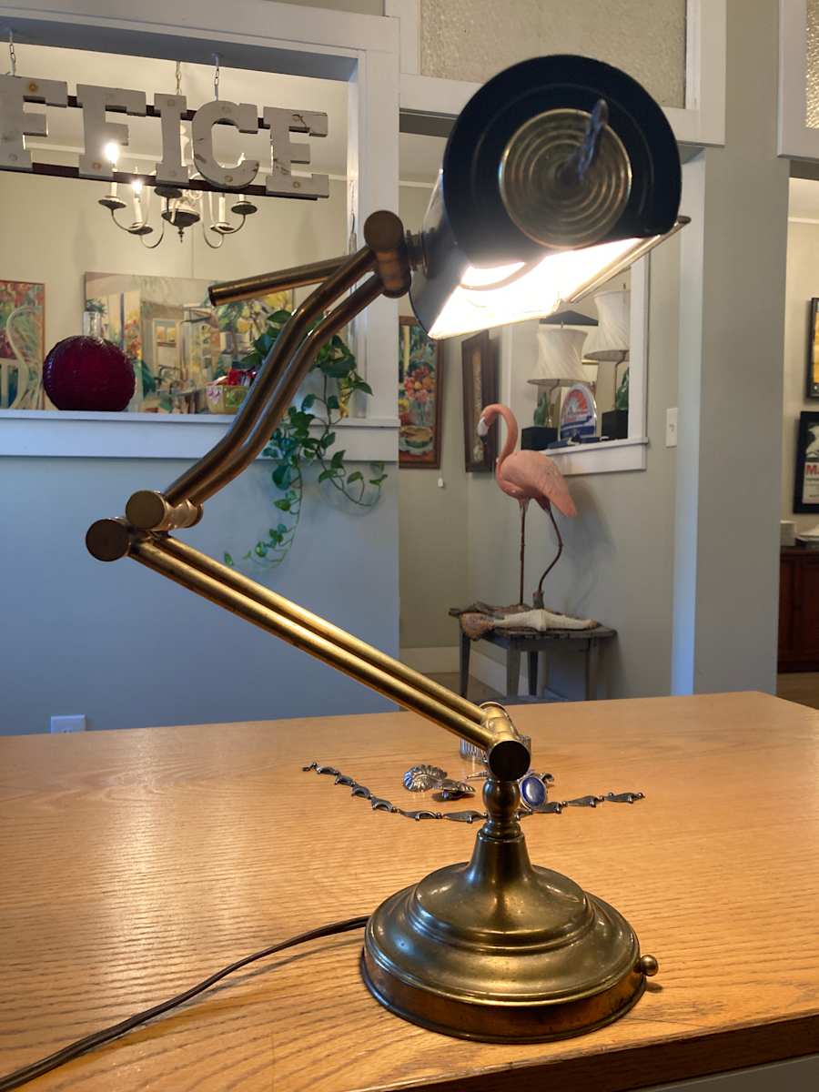 vintage desk lamp 