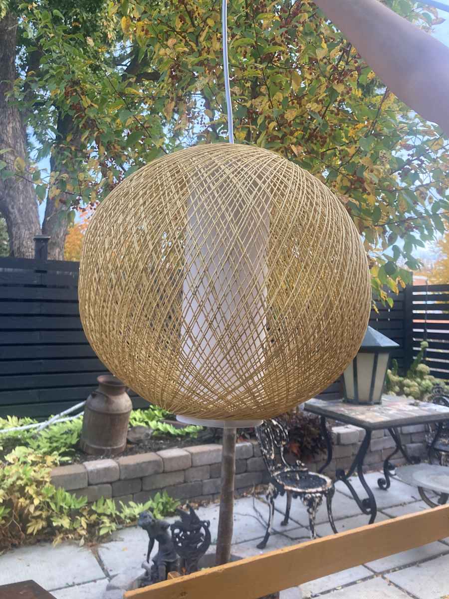 modern ball pendant light fixture 