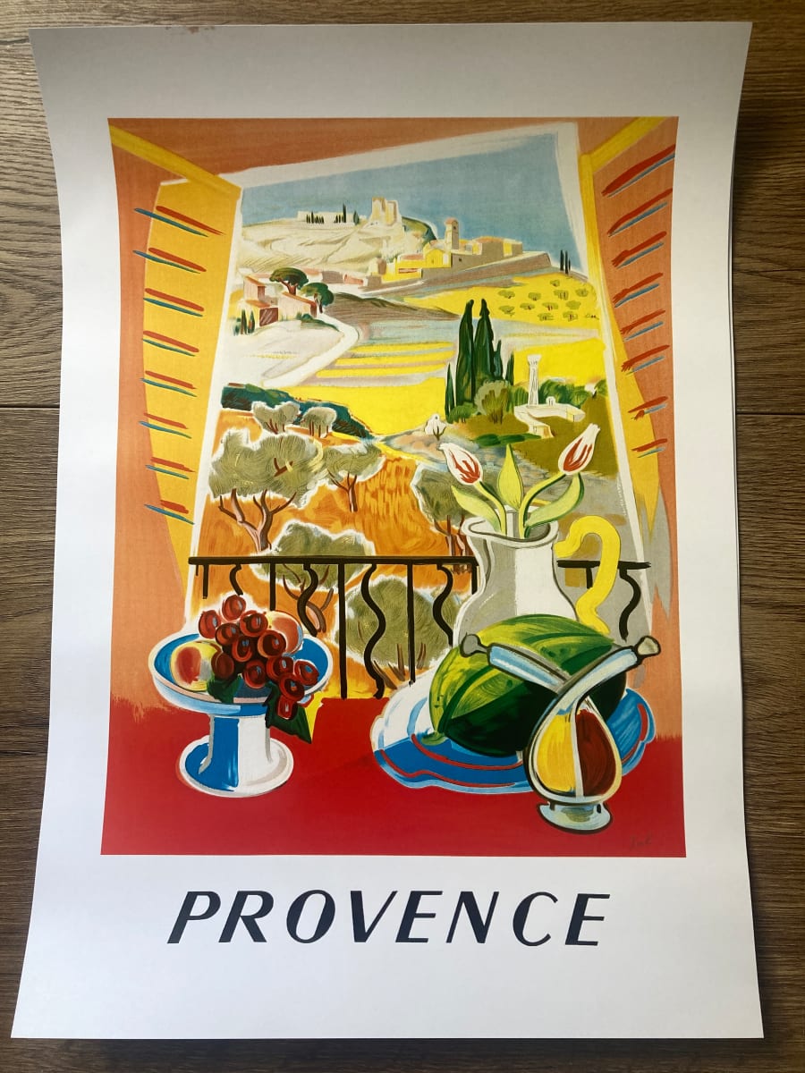 Provence  travel  poster (1990's) 