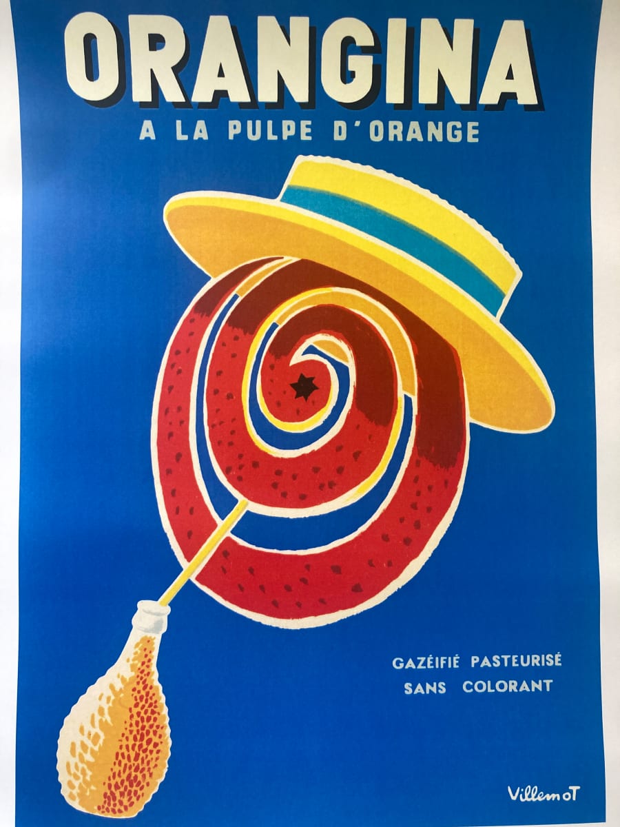 Orangina  poster (1990's) 