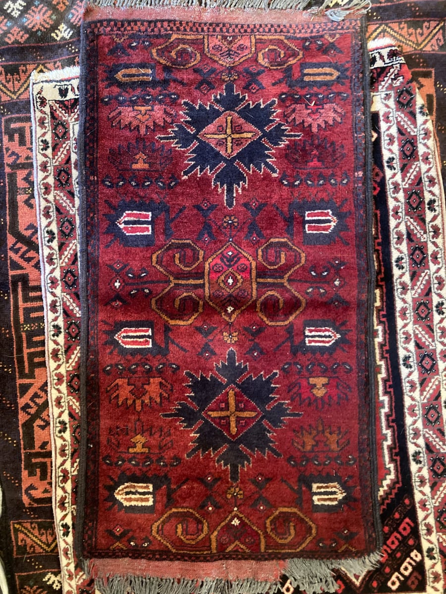 hand made Turkish wool rug 