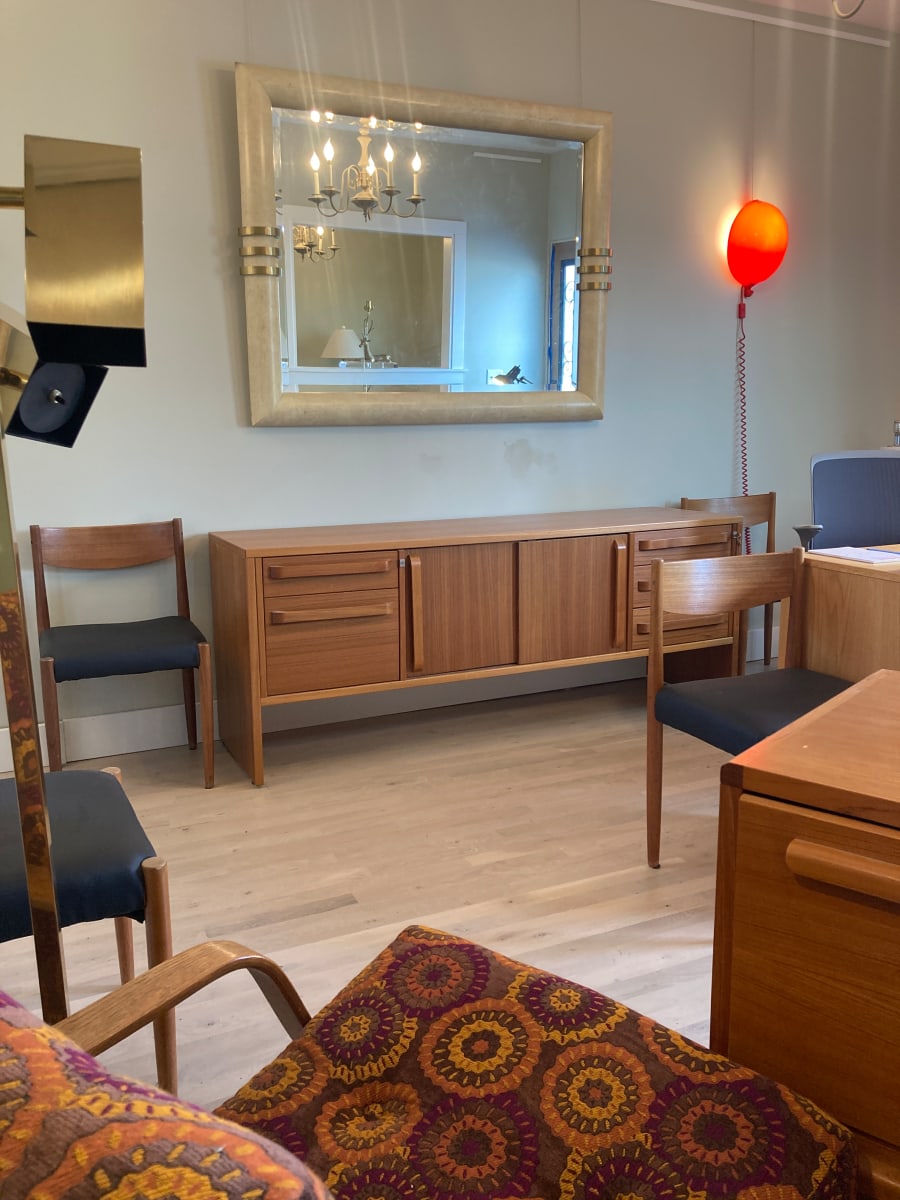 Danish teak credenza 