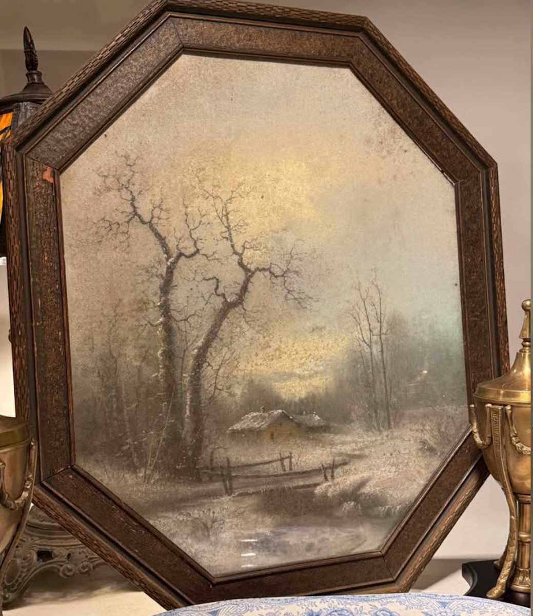 Pastel painting, Image 1.