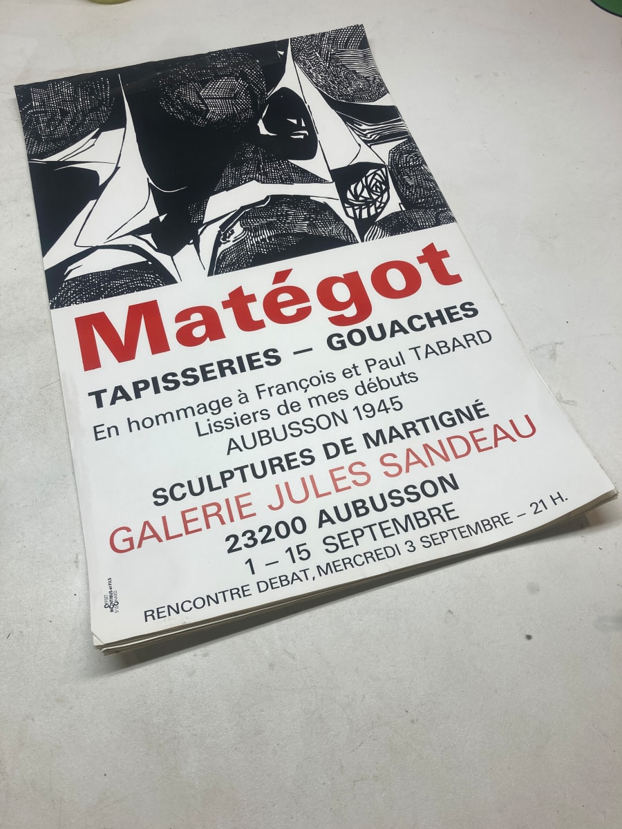 vintage French Mathieu Matégot lithograph poster 