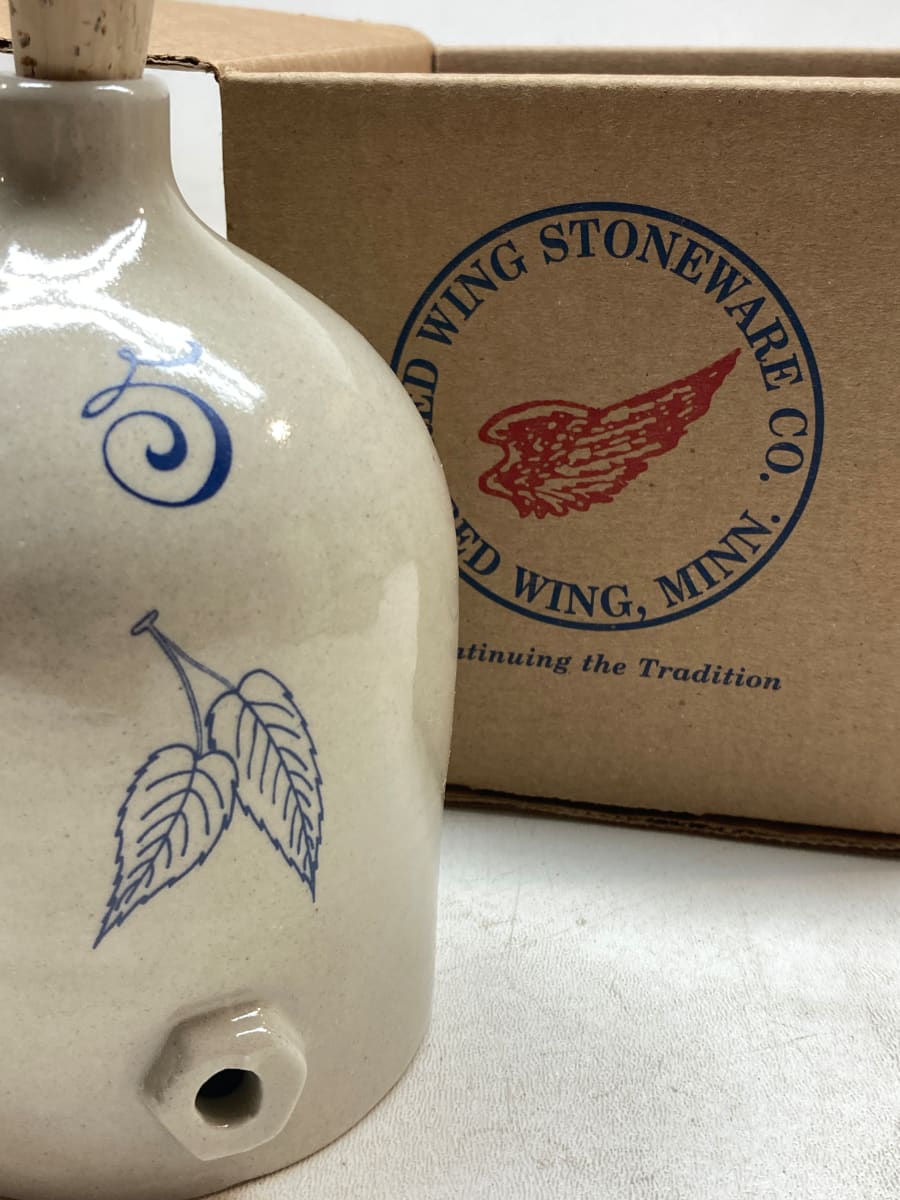 Red Wing mini 5 gallon birch leaf jug commemorative 