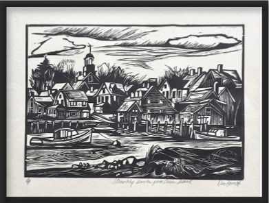 Strawbery Banke - FRAMED - 9/75 by Don Gorvett