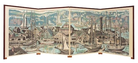 Harbor Fantasy - Shoji Screen Proof 2 by Don Gorvett, Image 1.