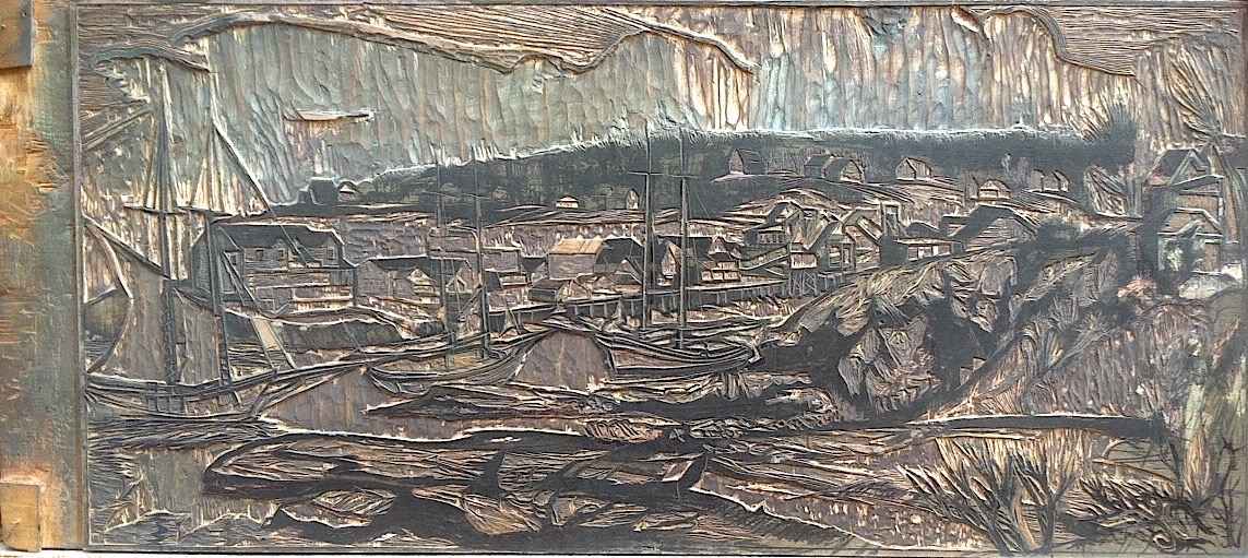 Safe Haven, View from Juniper Lane, Perkins Cove by Don Gorvett 