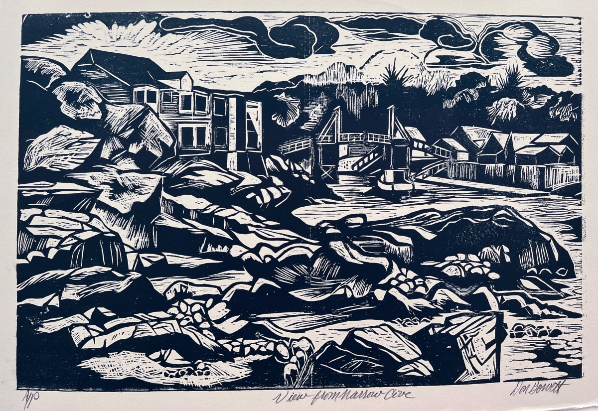 View from Narrow Cove - Proof #3 by Don Gorvett Gallery 