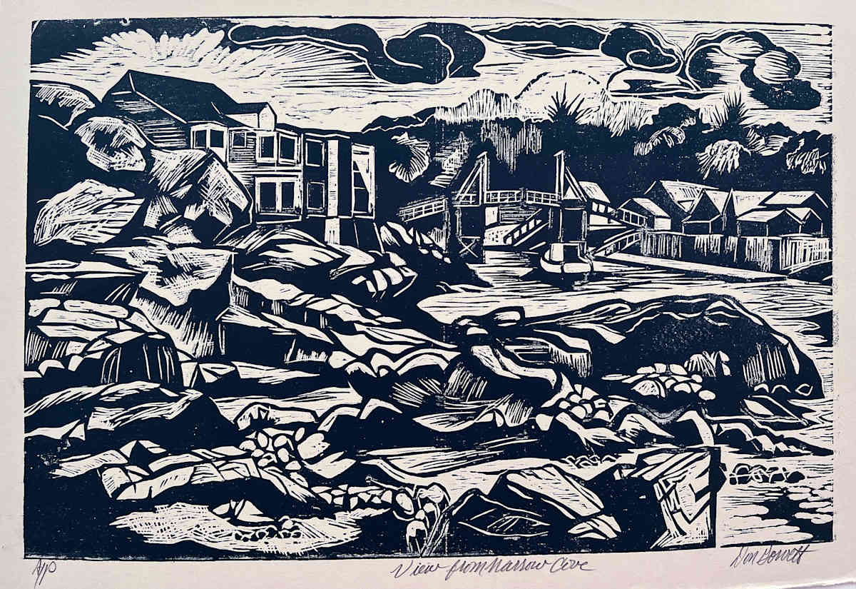 View from Narrow Cove - Proof #3 by Don Gorvett, Image 1.