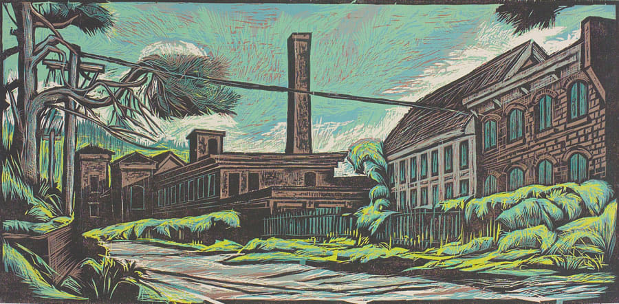 Mill on the Merrimack 11/20 by Don Gorvett 