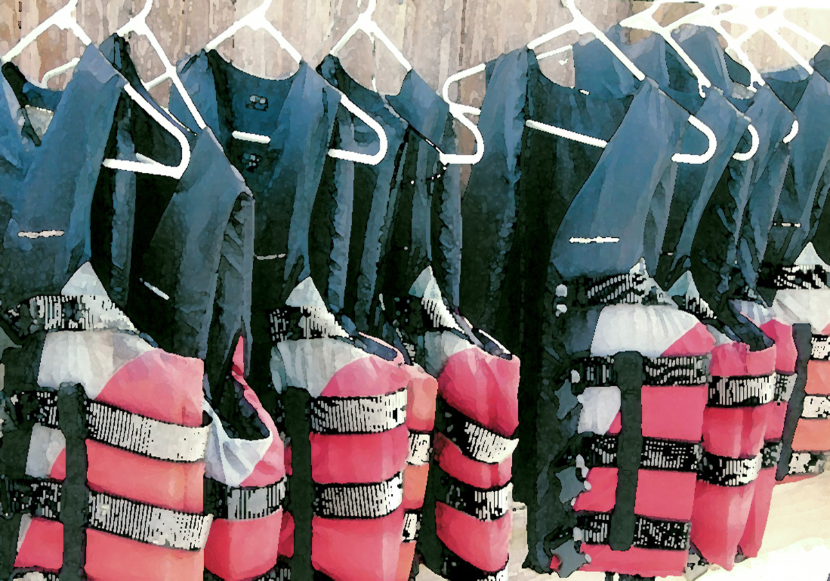 Life Jackets by Gina Godfrey 