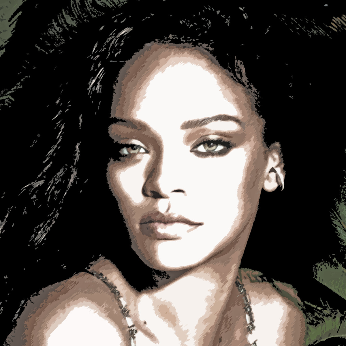 Rihanna Two by Gina Godfrey 