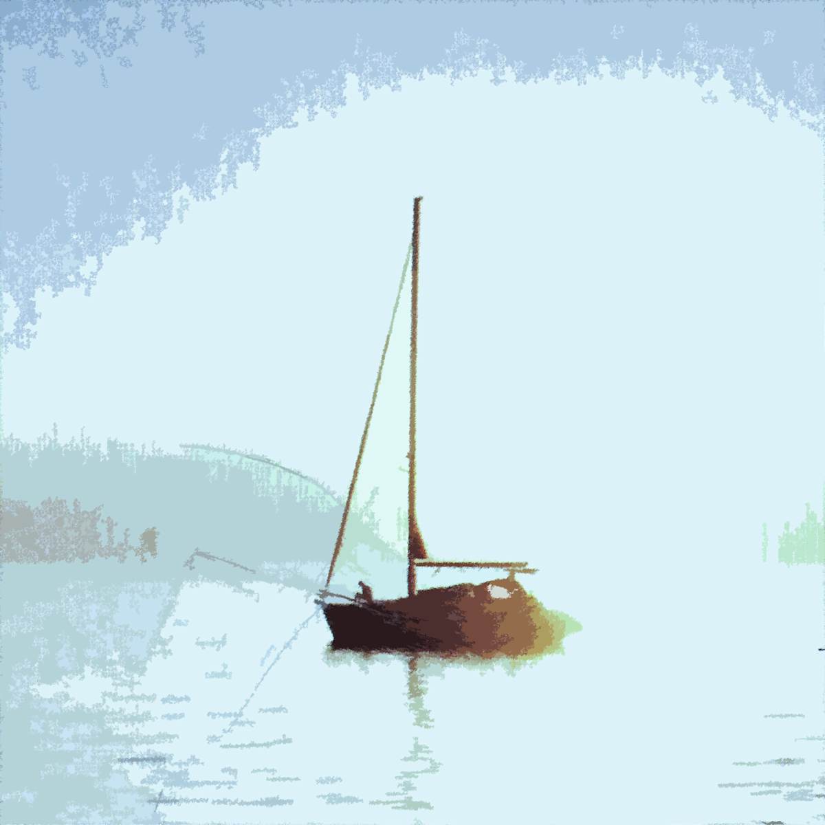 Sails Down by Gina Godfrey, Image 1.