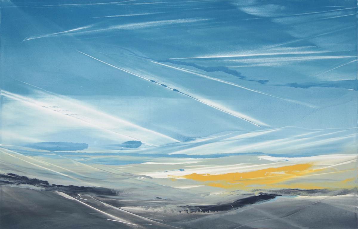 Skies with Yellow #1, Image 1.