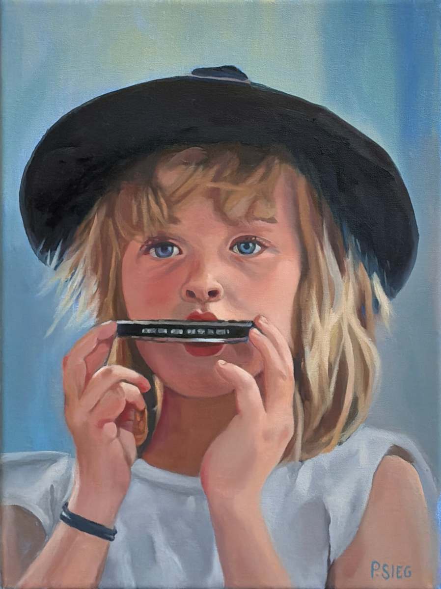 Harmonica Jane by Patrick Sieg, Image 1.