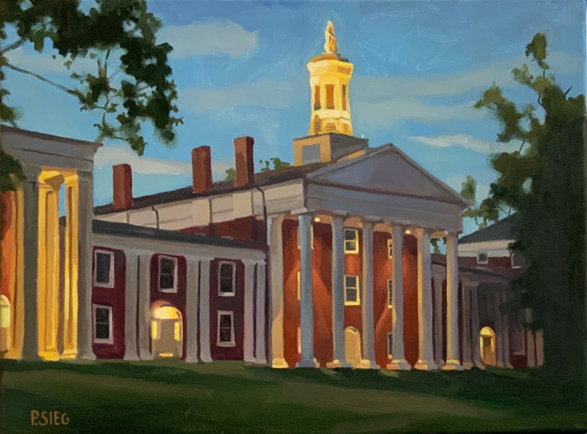 Washington Hall, Early Evening by Patrick Sieg 