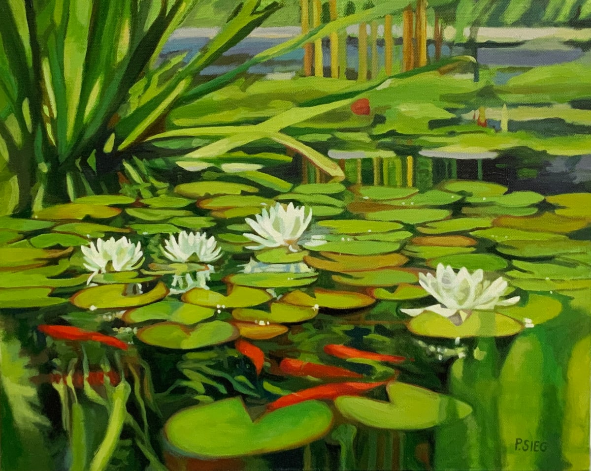 Under the Lily Pads by Patrick Sieg 