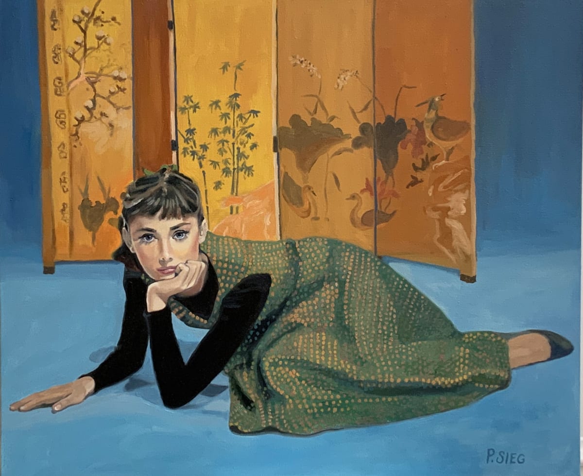 Sabrina and the Japanese Screen by Patrick Sieg 