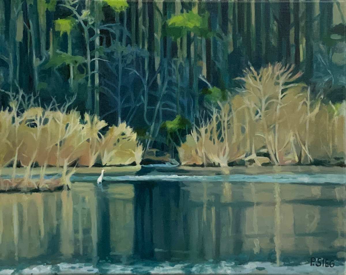 Eastern Shore Crane II by Patrick Sieg 