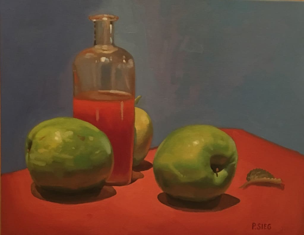 Calvados and Leaf by Patrick Sieg 