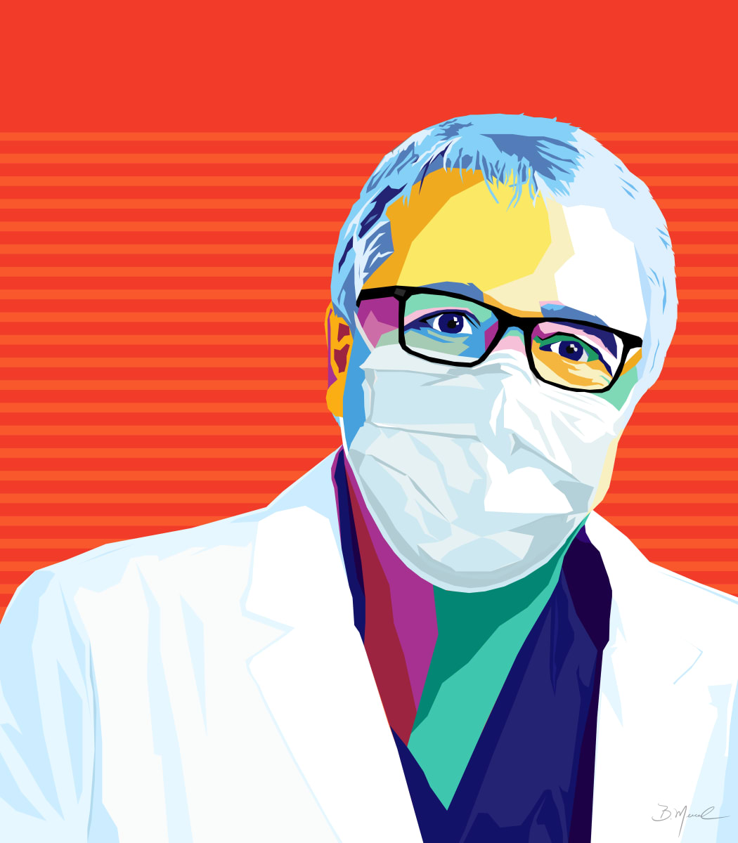 THANK YOU! - COVID Project Portrait Series: Dr. Keating 