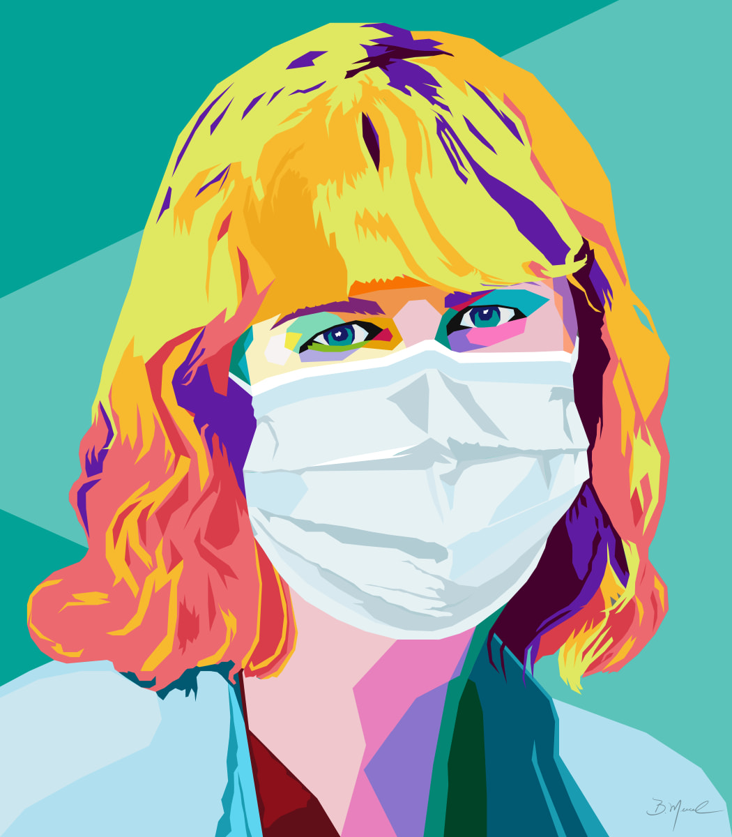 THANK YOU! - COVID Project Portrait Series: Robin 