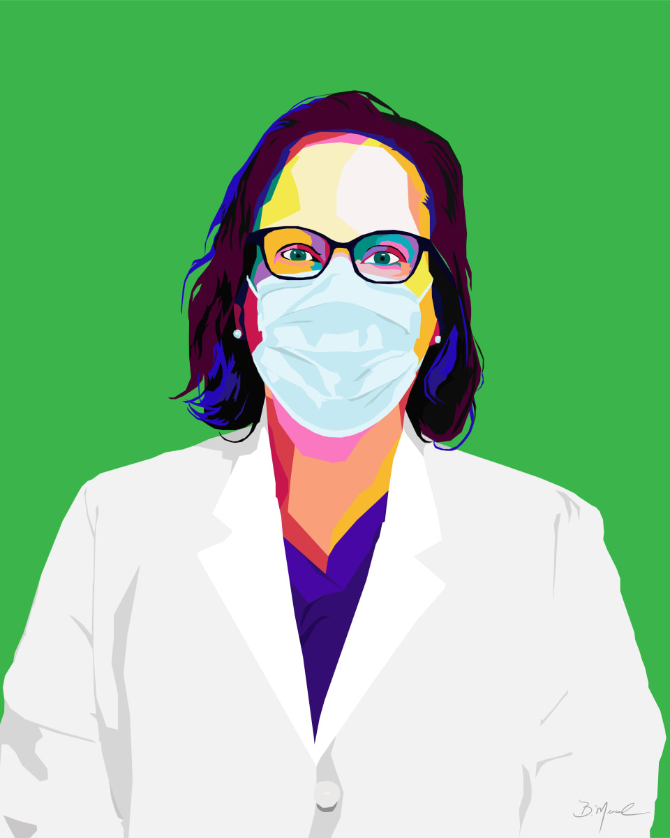 Digital Portrait Commission by Bernice Merced 