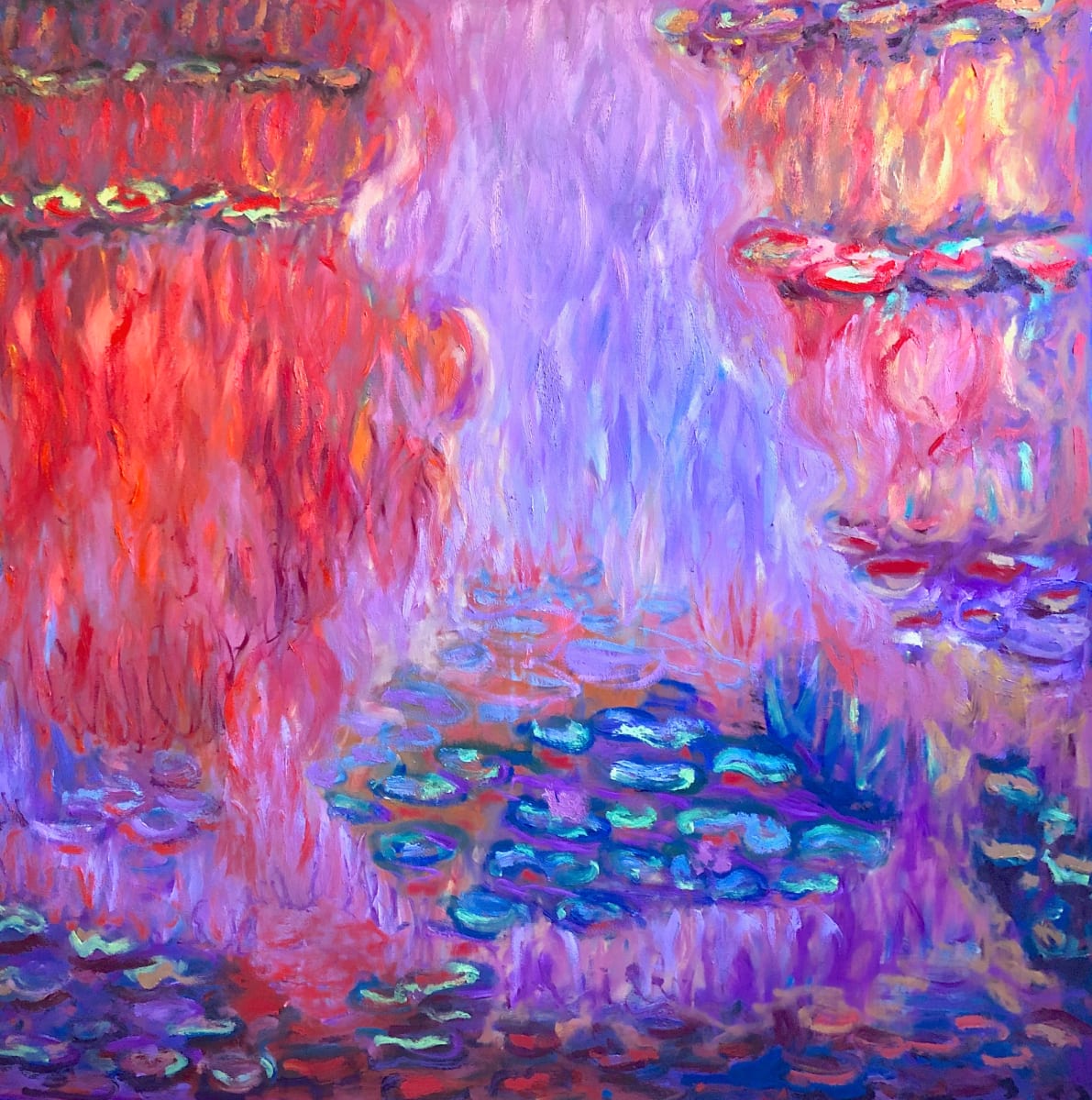 Evening Waterlilies 