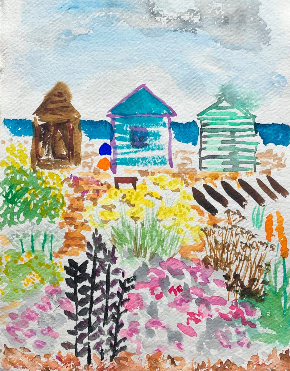 Beach Huts, Kingsdown 