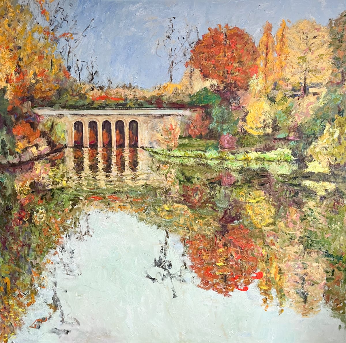 Hampstead Heath Viaduct by Stephanie Fuller 
